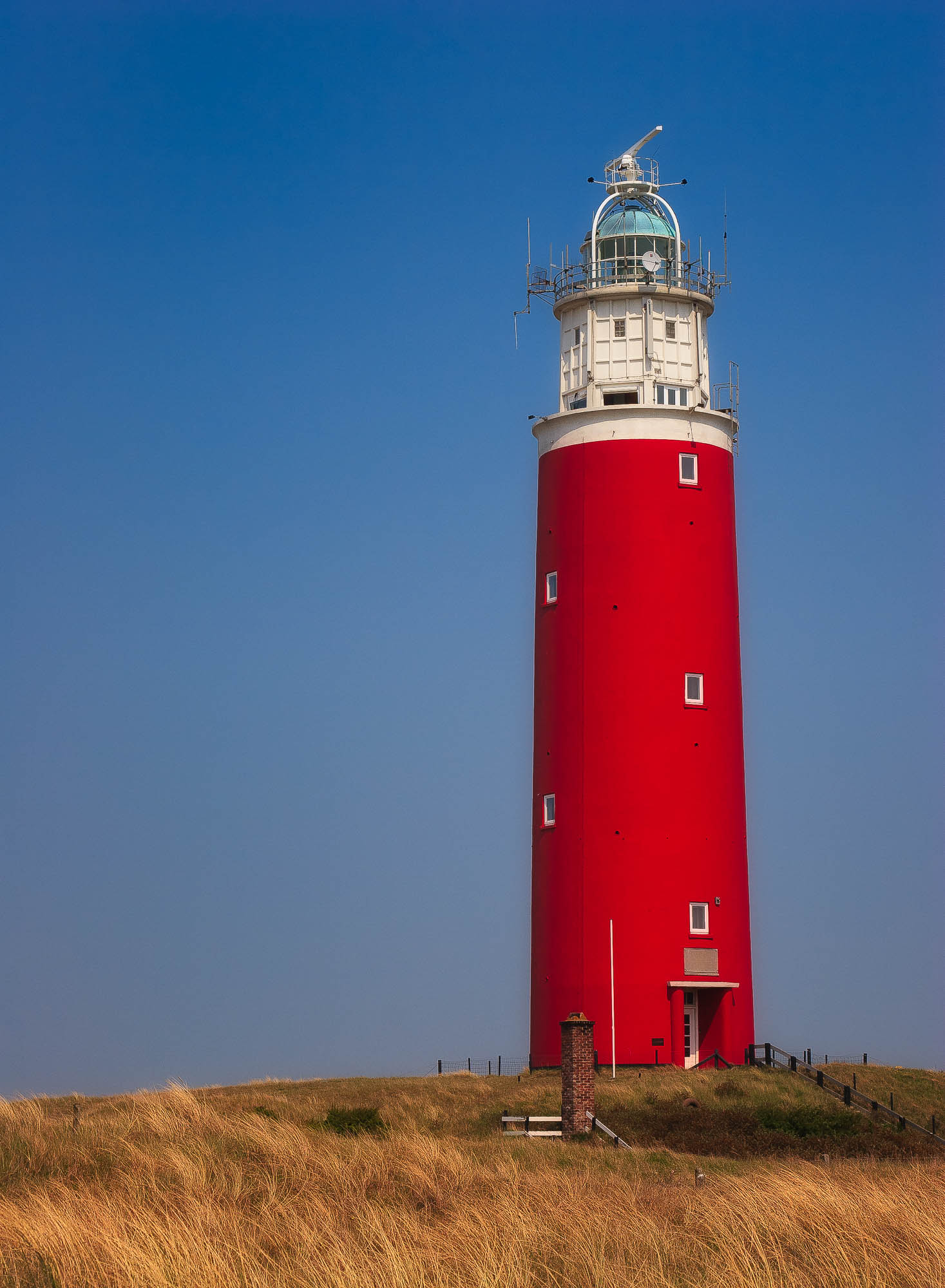 The red lighthouse